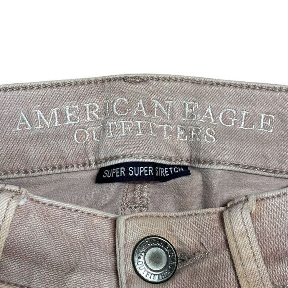 American Eagle Women's Super Stretch Jeggings Size 2 Light Wash - Picture 3 of 6
